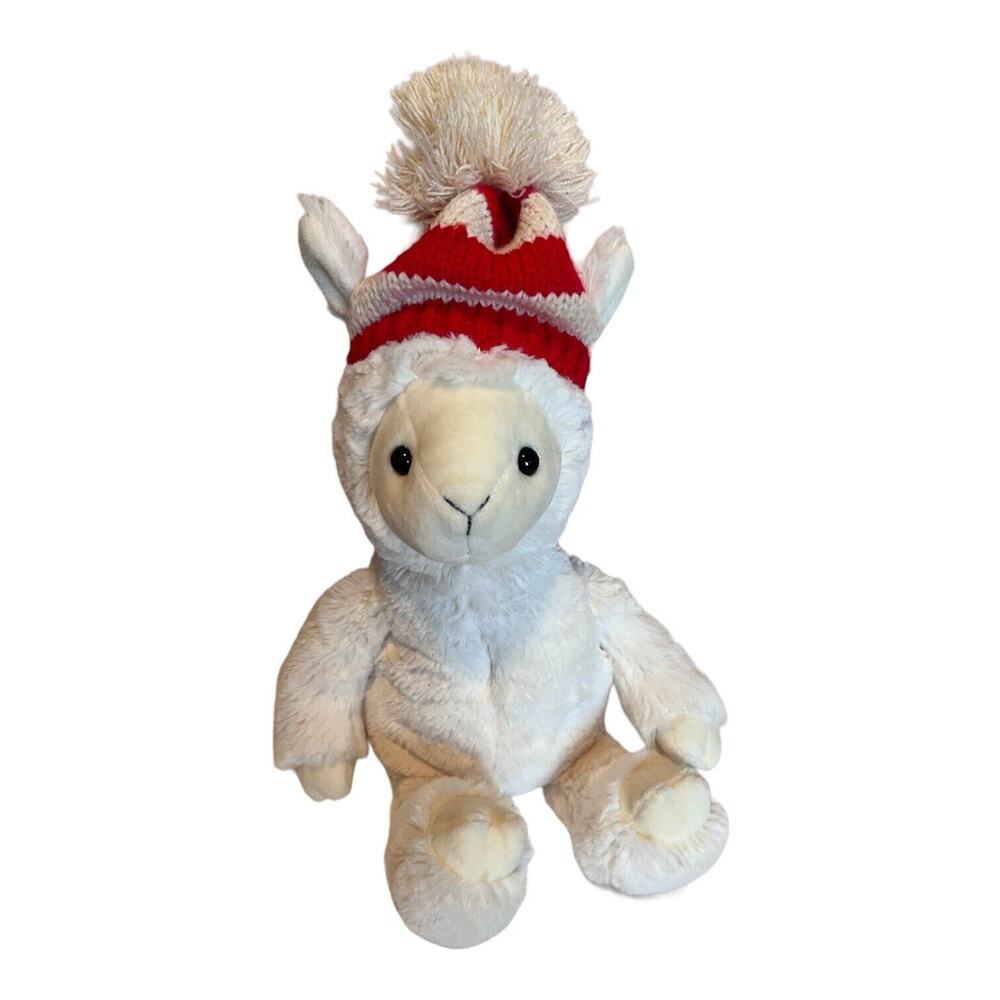 GUND Lionel The‎ Llama 15 Inch Plush with winter beanie hat EUCG